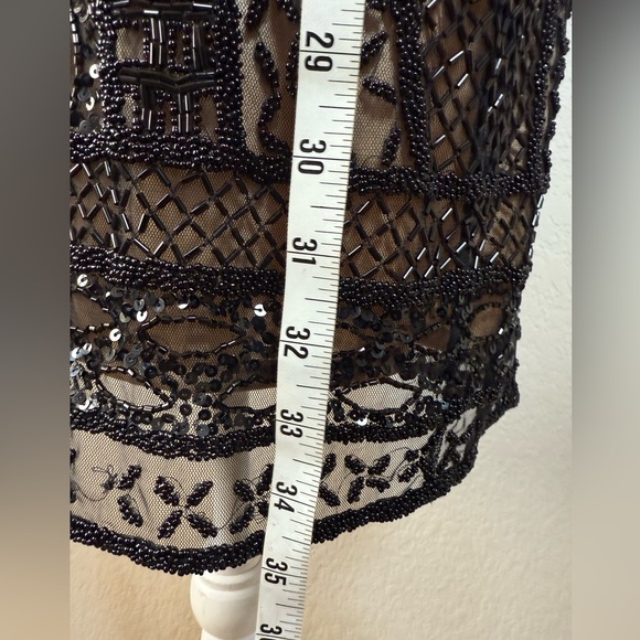 SCALA Beaded Dress. Size 10 - Picture 5 of 9